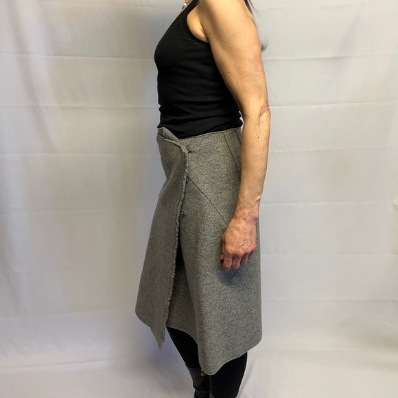Celine Chunky Wool Skirt - Picture 4 of 9